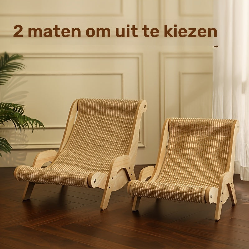 Krab&Kruip – Luxe Hangmat voor Katten met Krabfunctie