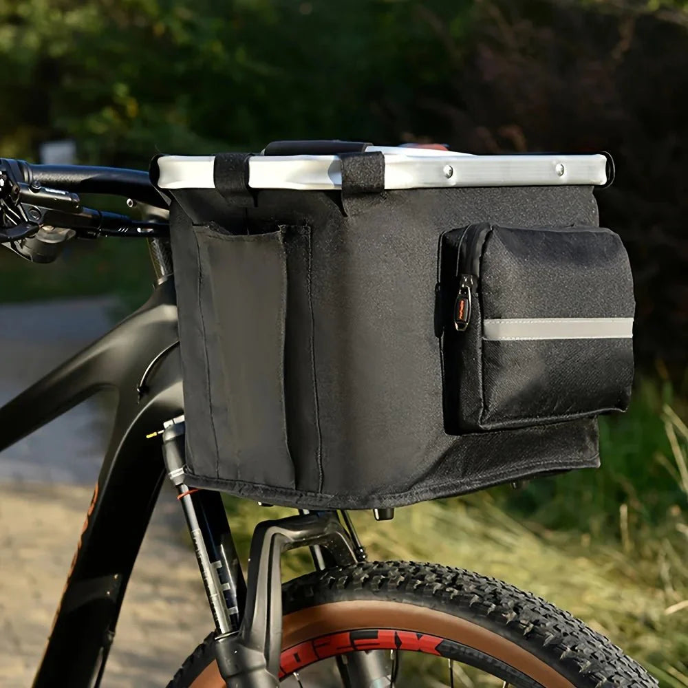 Honden Fietsmand – Opvouwbare Hondenmand op Fiets voor Kleine Honden en Katten