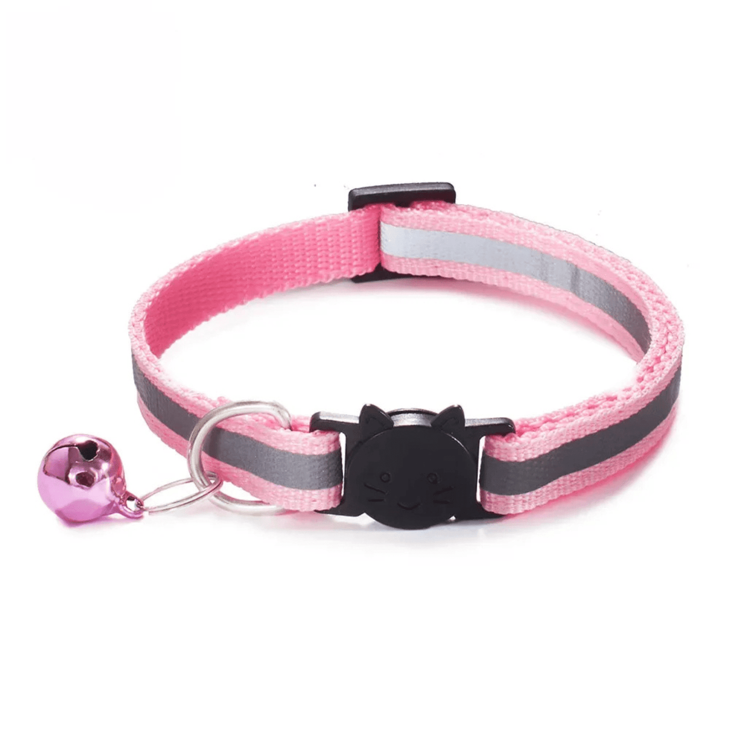 Reflecterende Breakaway Halsband met Belletje voor Katten