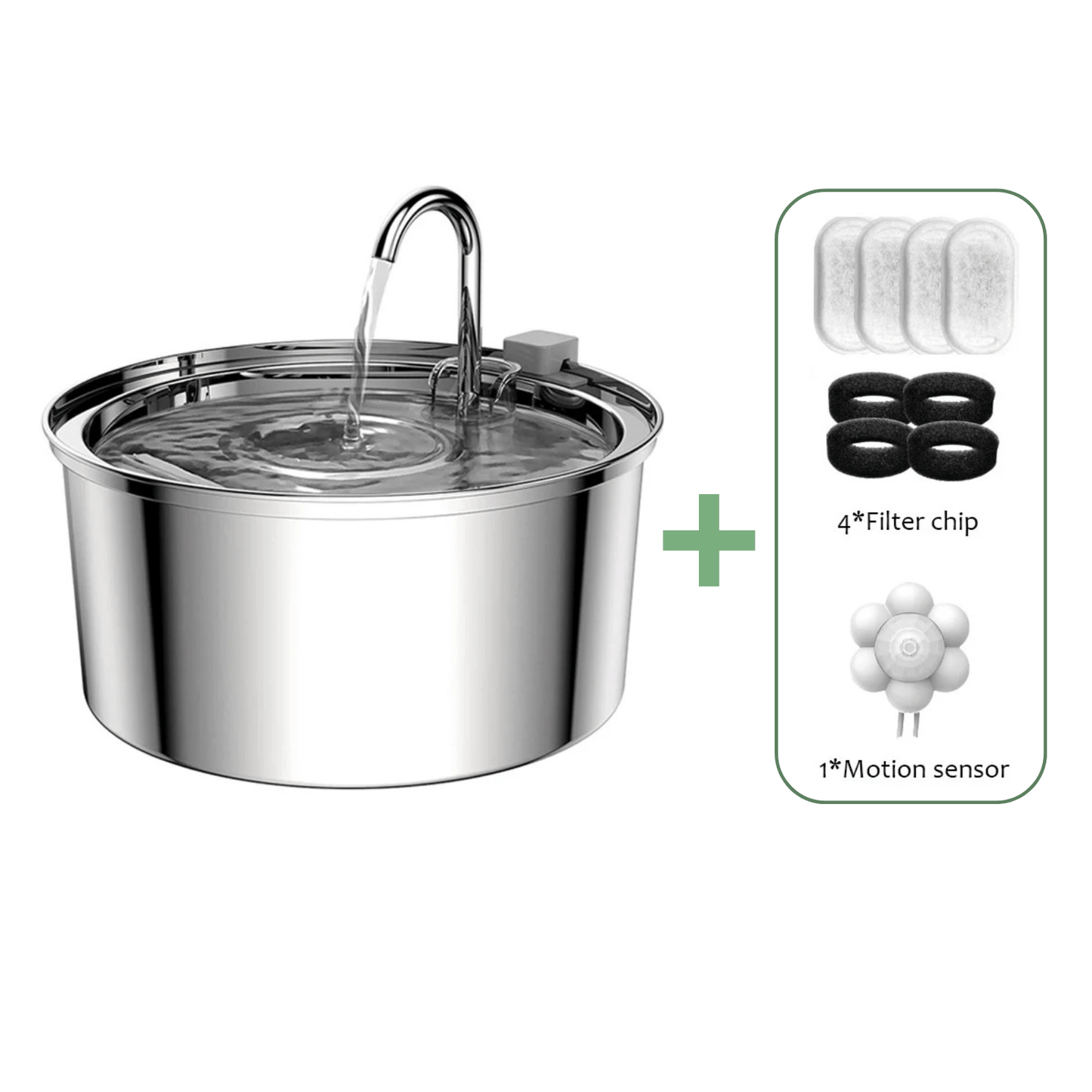 Stille RVS Automatische Waterfontein