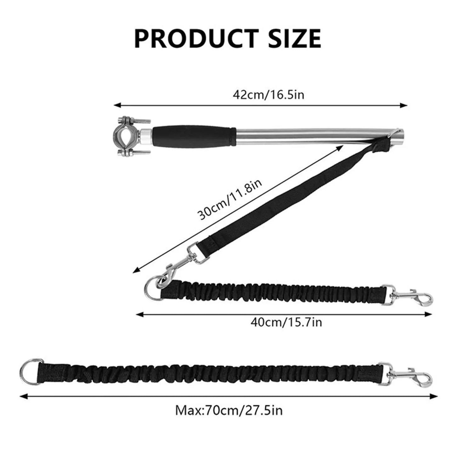 Uittrekbare Fietshondenriem – Handsfree