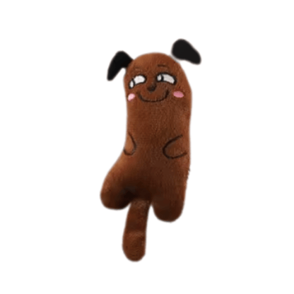 Interactief Kattenkruid Speelgoed Kat – Pluche Kauwspeeltje voor Katten