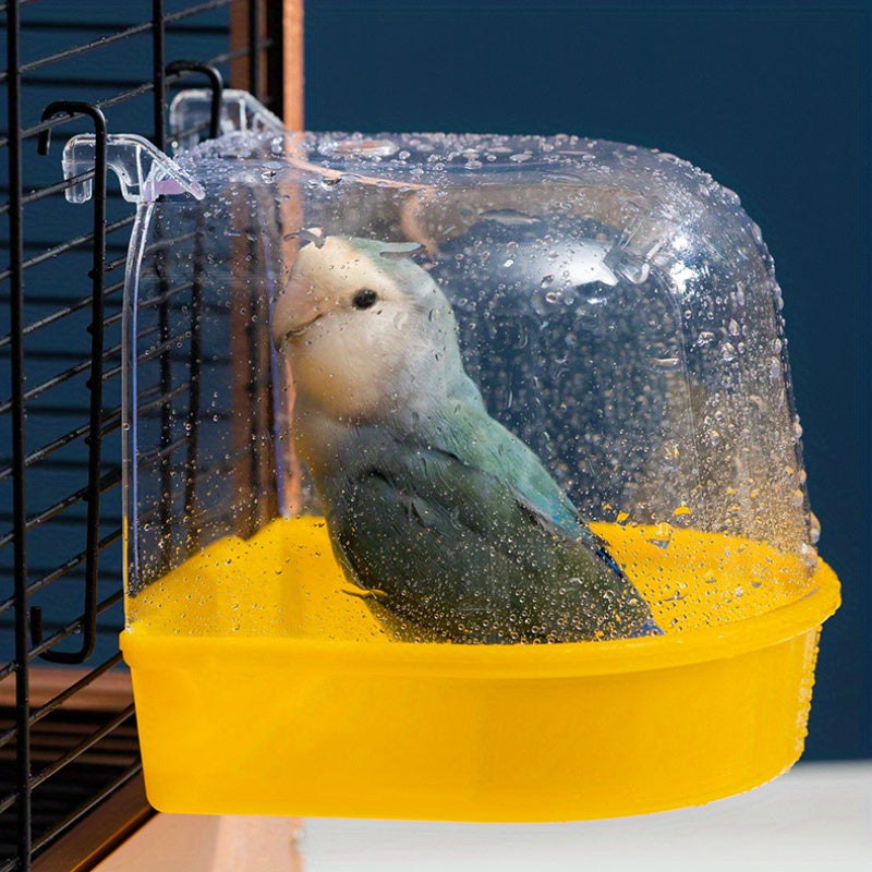 Pluimbad - vogelbad voor kooi