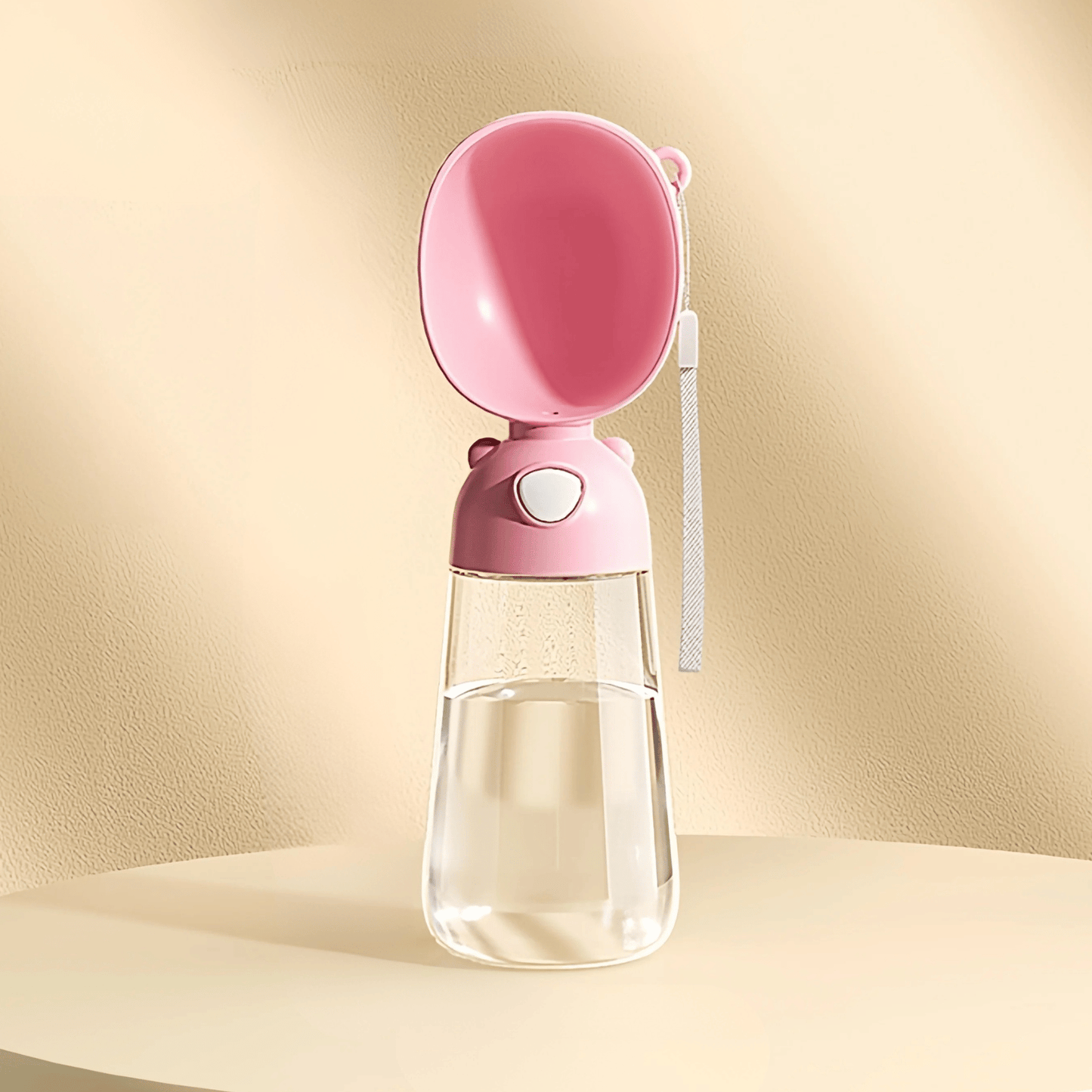 Draagbare Waterfles Hond Met Voedseldispenser – Lekvrije Reisfles Hond