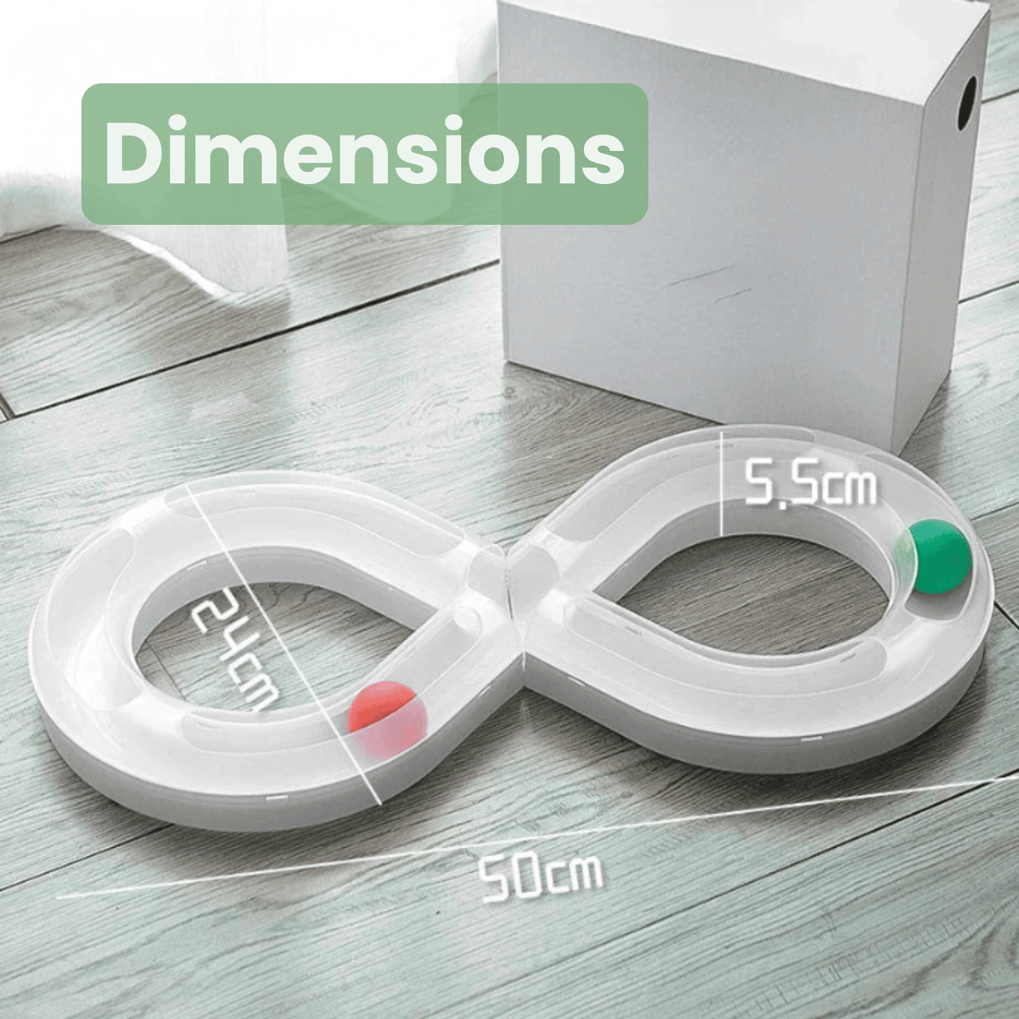 Interactief Speelgoed Kat – Bewegende Speelbaan Met Rollende Bal