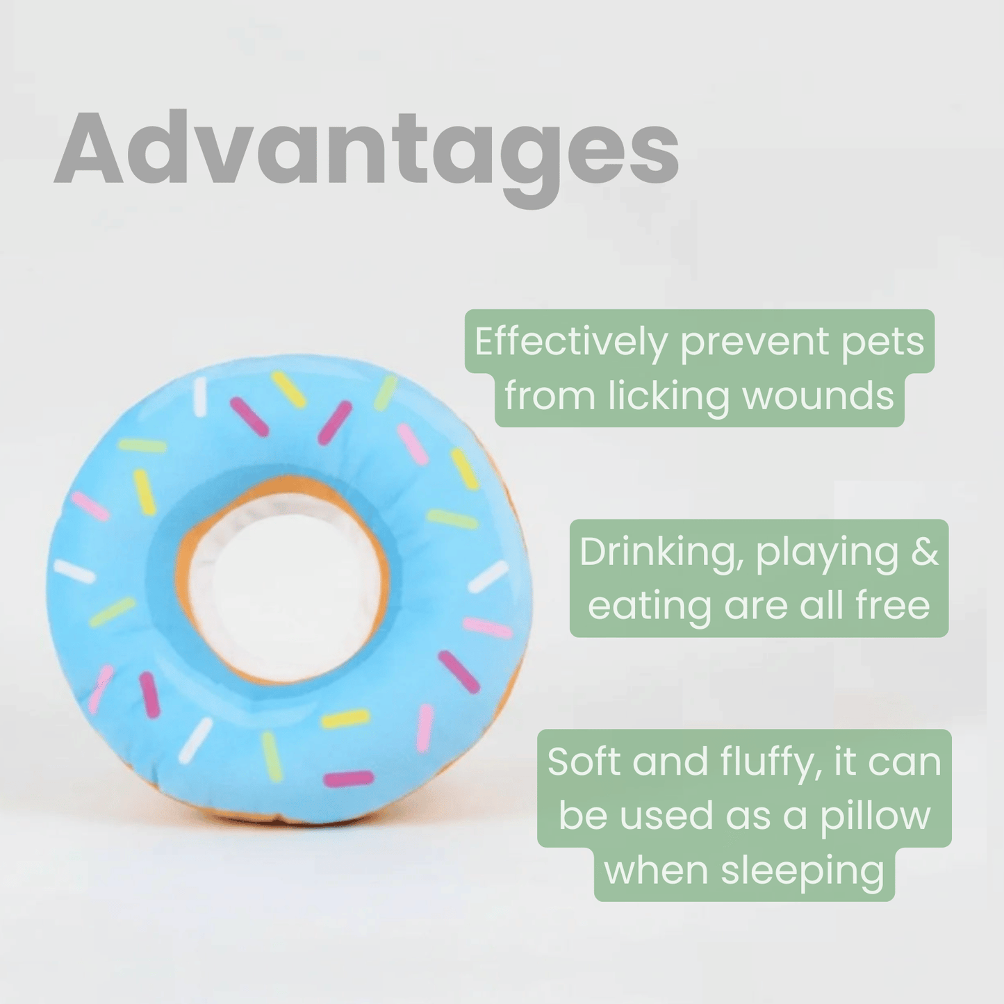 Verstelbare Honden En Kattenkraag Na Operatie – Zachte Beschermkraag Tegen Likken En Bijten