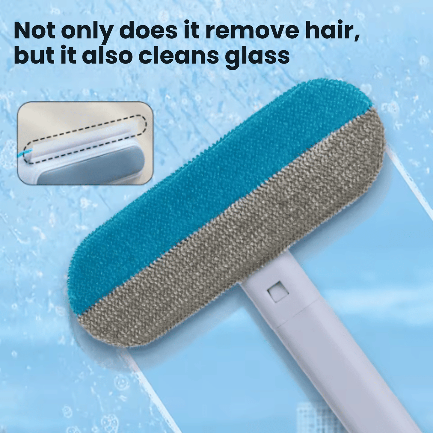 3-in-1 Huisdierhaarverwijderaar - Multifunctionele Borstel voor Huisdierharen