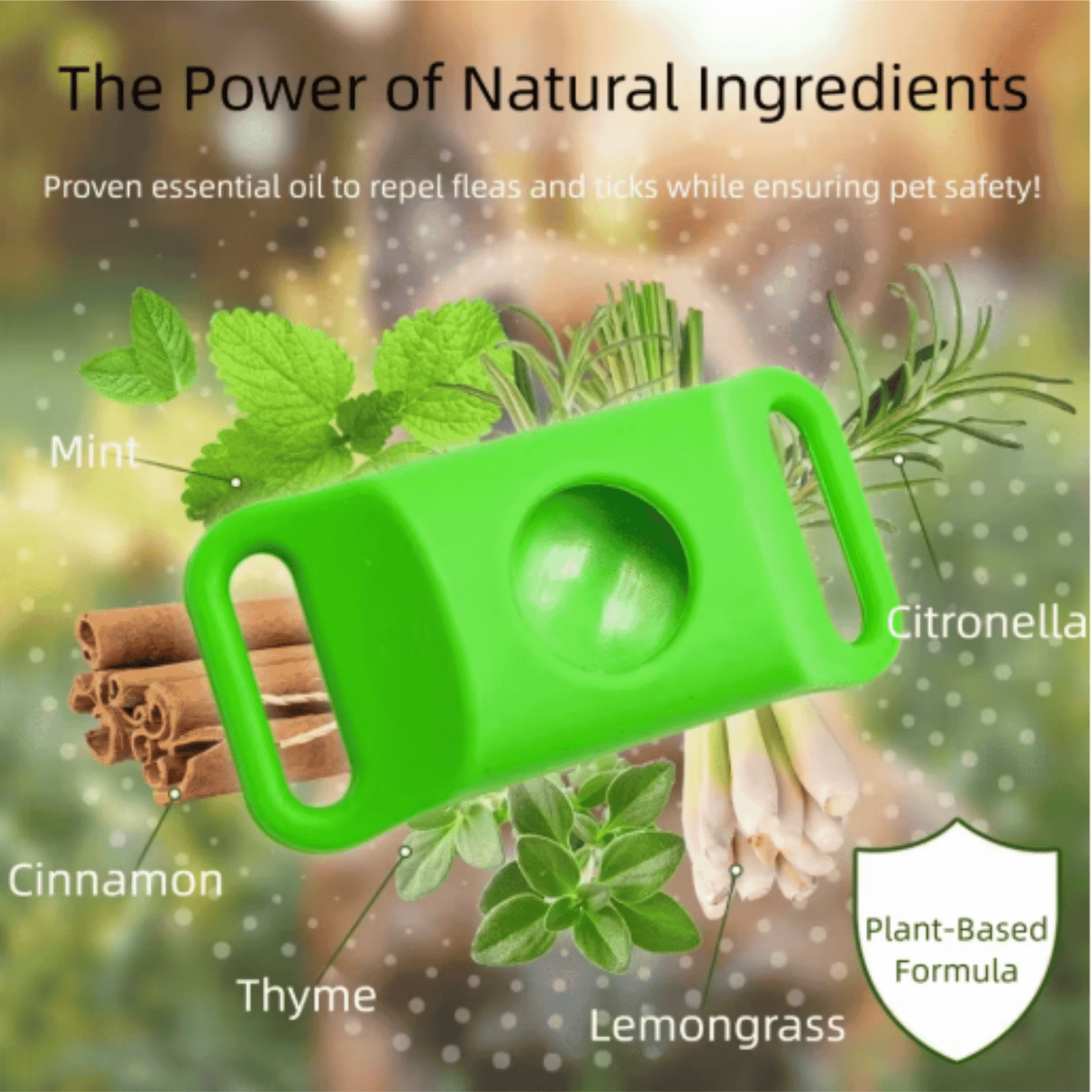 CalmPet Siliconen Antivlooien Halsband Voor Honden En Katten – Geurloos Vlooienmiddel