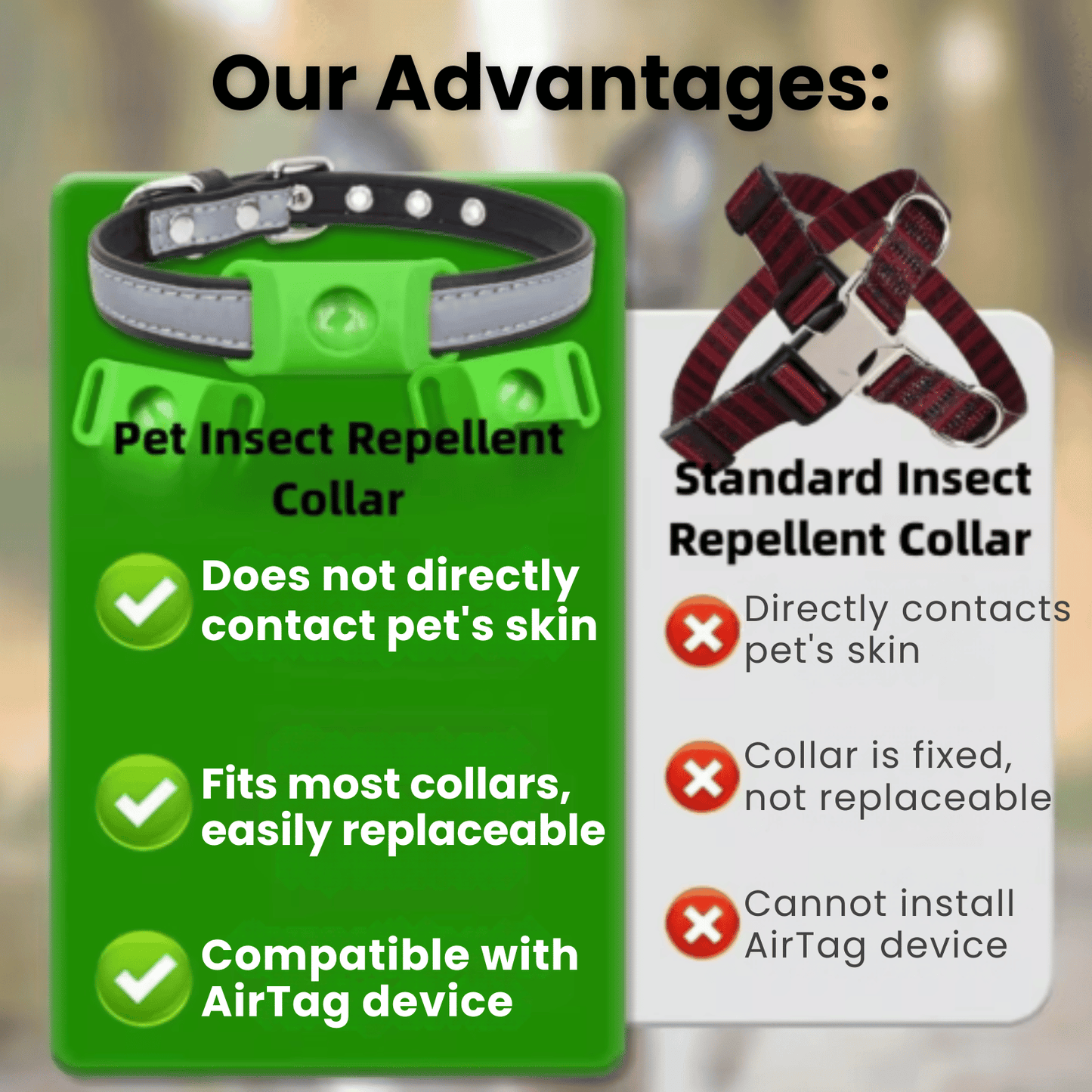 CalmPet Siliconen Antivlooien Halsband Voor Honden En Katten – Geurloos Vlooienmiddel