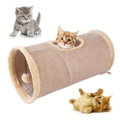 TunnelPret – Opvouwbare Speeltunnel voor Katten