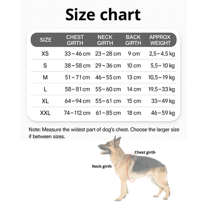 Hondentuig Reflecterend Verstelbaar – Sterk Polyester voor Wandelen