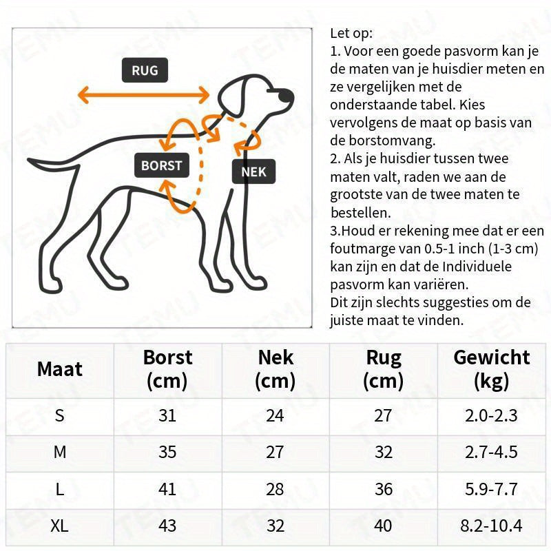 Cozy Bloom – Warme Hondentrui met Bloemenprint