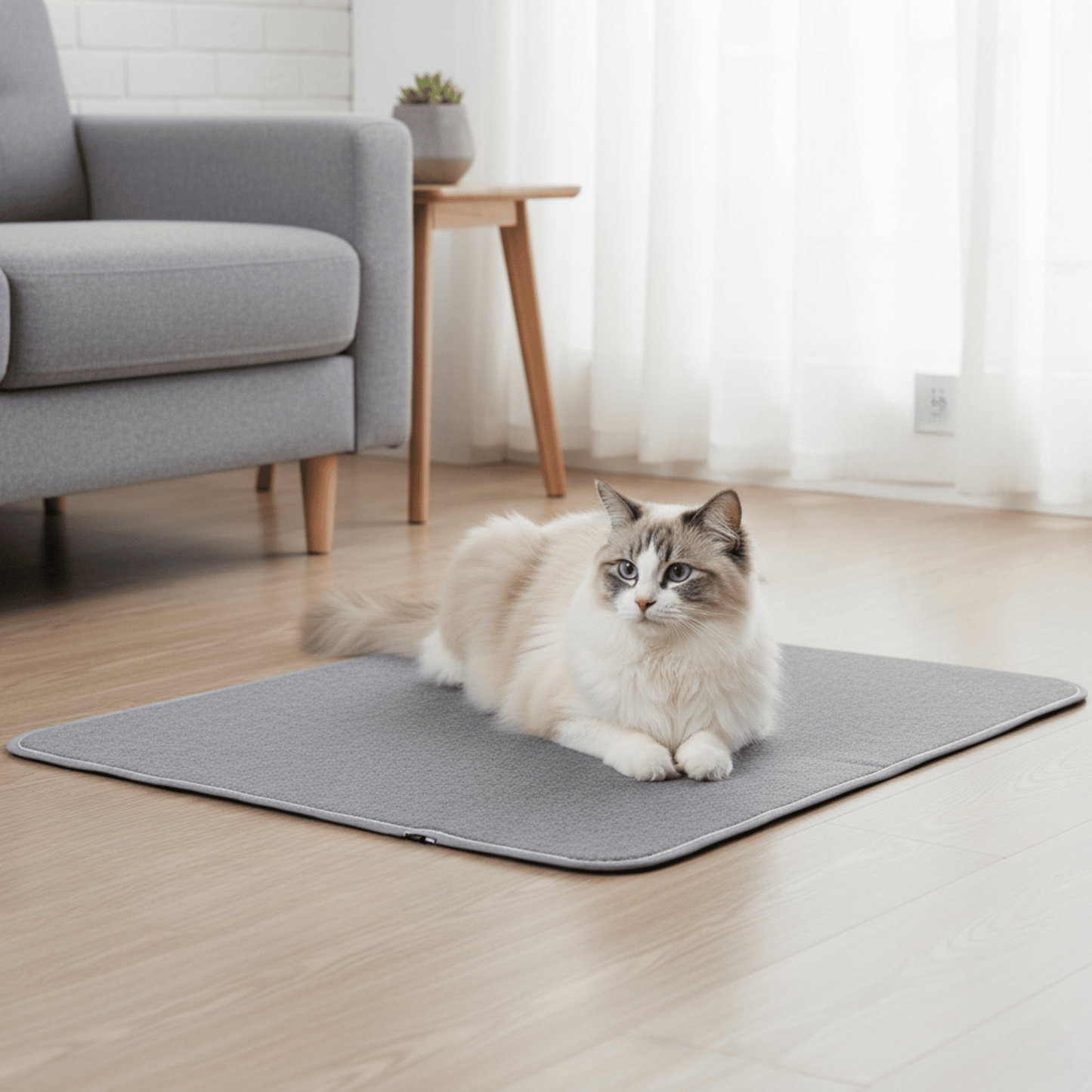 ThermoMat - Huisdier Verwarmingsmat – Waterdicht Polyester Kat & Hond Mat