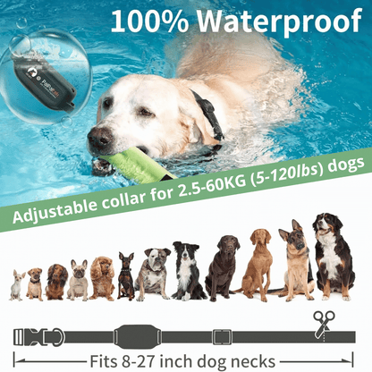 BarkShield Anti-blaf halsband – Bark Collar voor Honden – Zonder Schokken