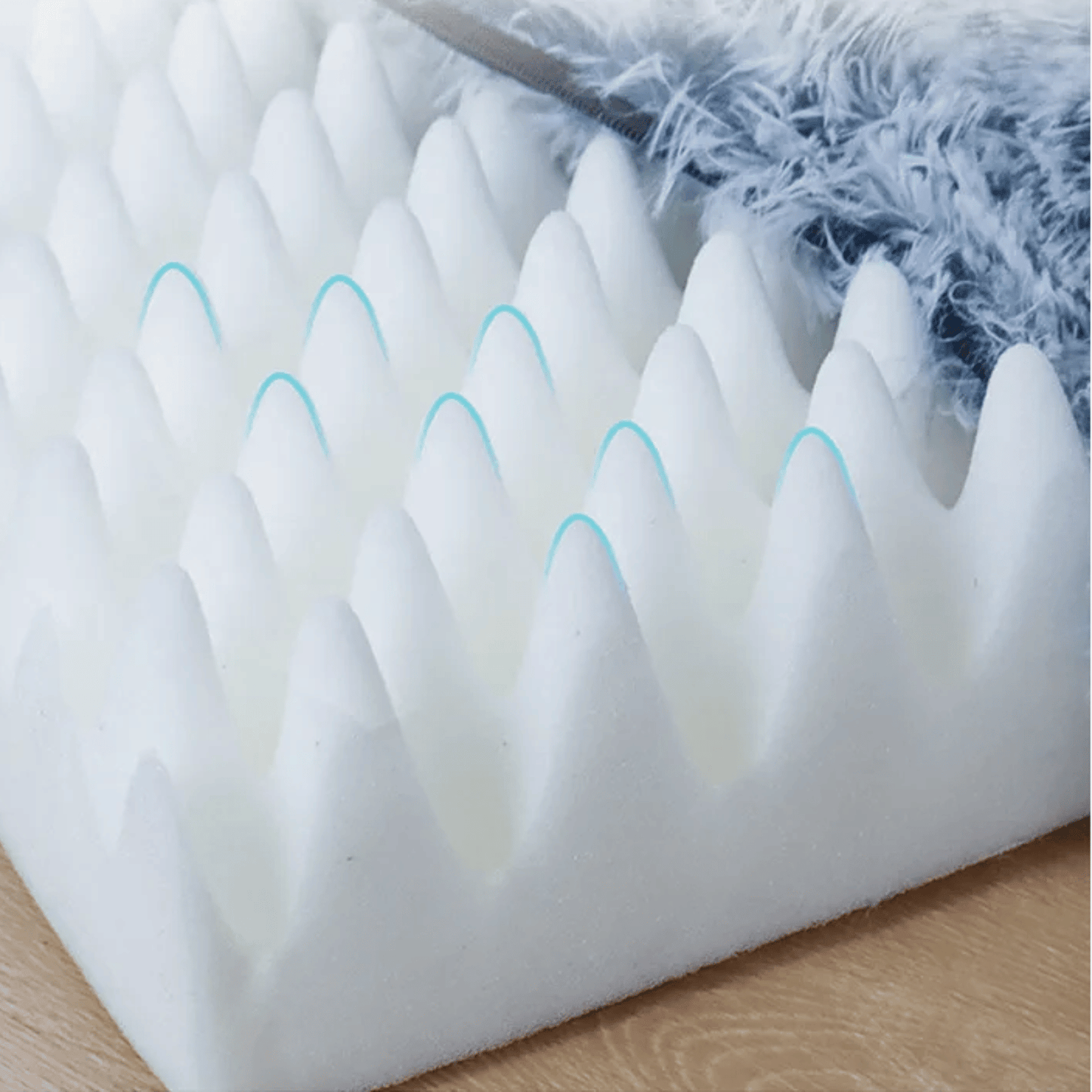 CalmiNest Pluche Huisdierbed – Orthopedische Pluche Mat Voor Kat & Hond