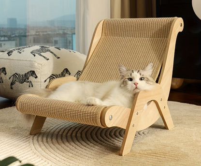 Krab&Kruip – Luxe Hangmat voor Katten met Krabfunctie