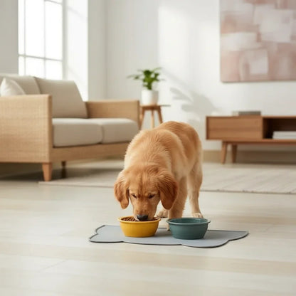 Huisdier Eetmat – Antislip Siliconen Voerbakmat voor Hond en Kat