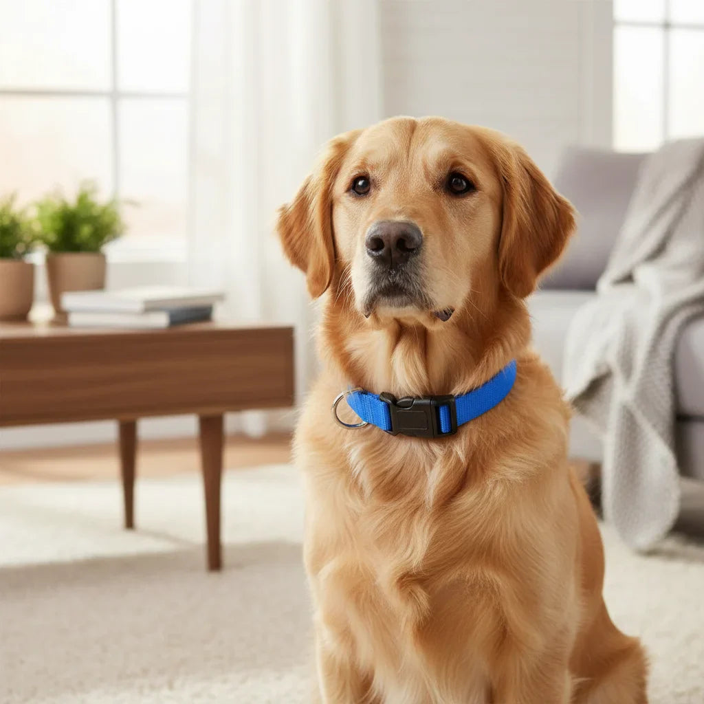 FlexiPaws - Halsband Hond en Kat Verstelbaar Nylon – Sterk & Comfortabel Voor Dagelijks Gebruik