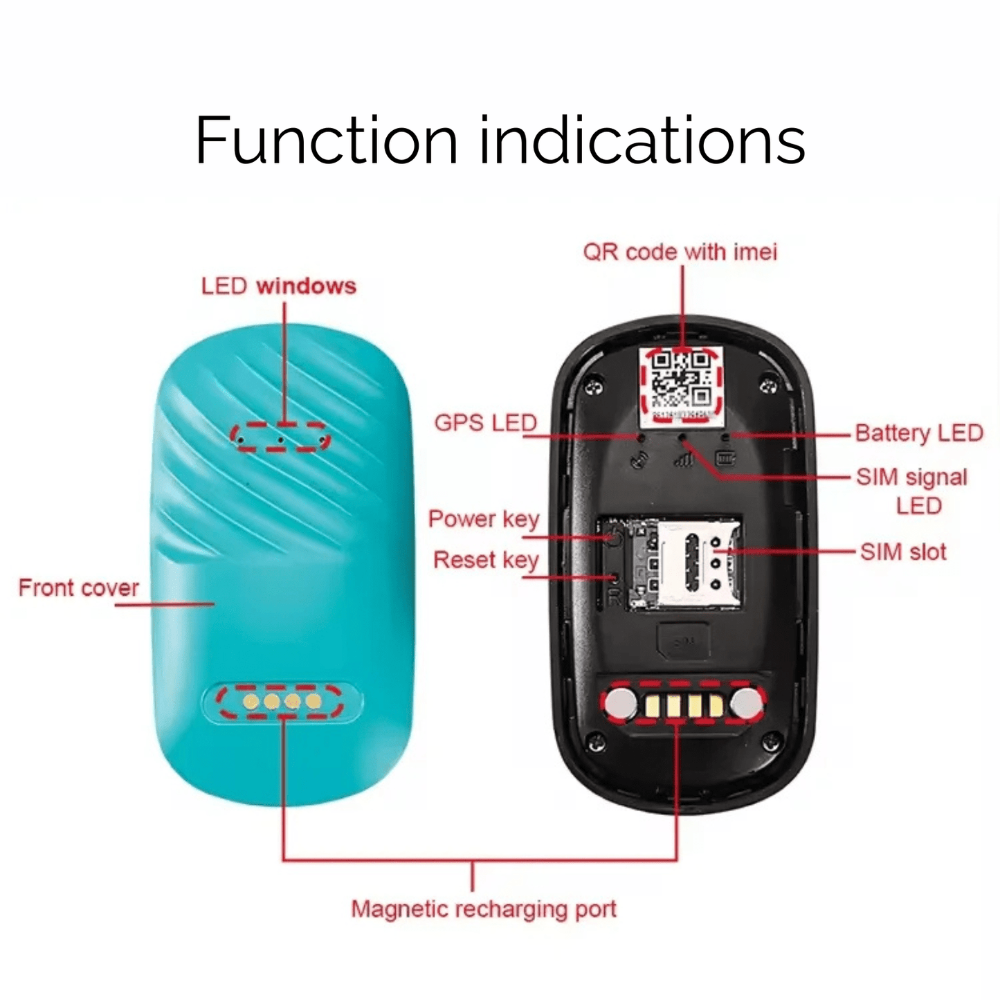 4G GPS Tracker voor Honden en Katten