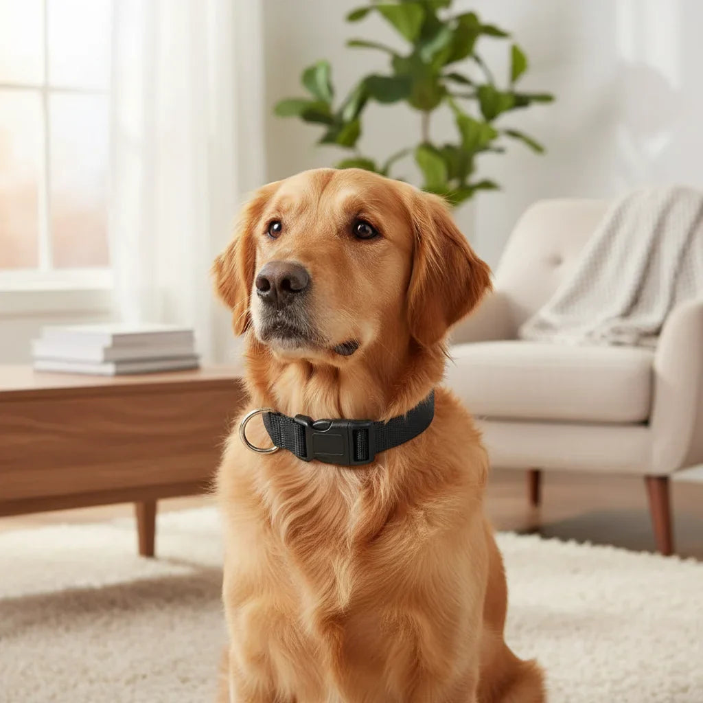FlexiPaws - Halsband Hond en Kat Verstelbaar Nylon – Sterk & Comfortabel Voor Dagelijks Gebruik
