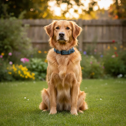 TrailGuard - Halsband Hond Leren Comfort – Verstelbare Halsband Voor Honden - Wandelen