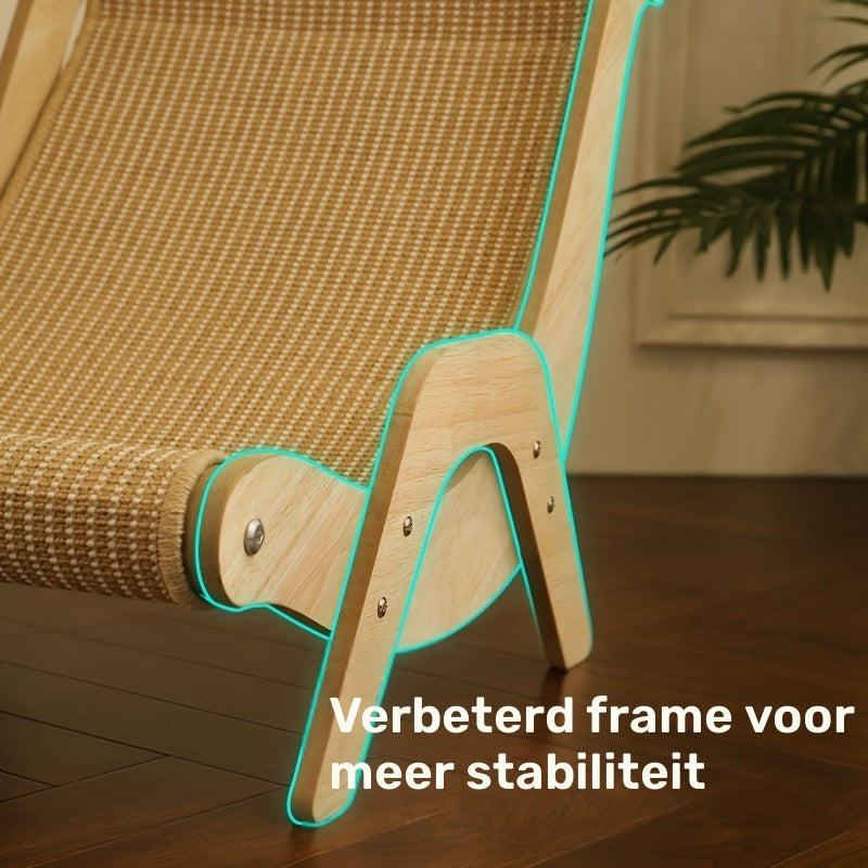 Krab&Kruip – Luxe Hangmat voor Katten met Krabfunctie