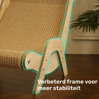 Krab&Kruip – Luxe Hangmat voor Katten met Krabfunctie