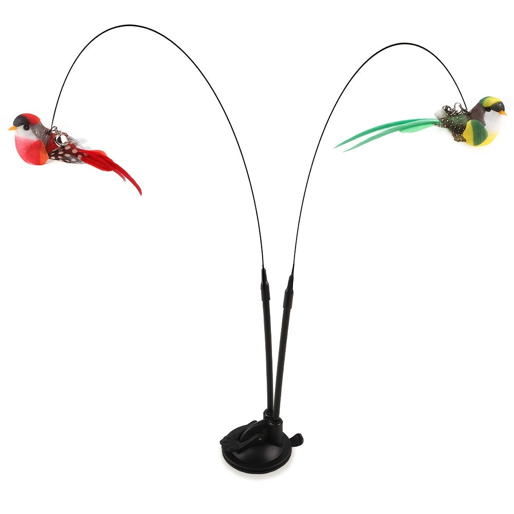 FladderFun – Kattenhengel met Realistische Vogel