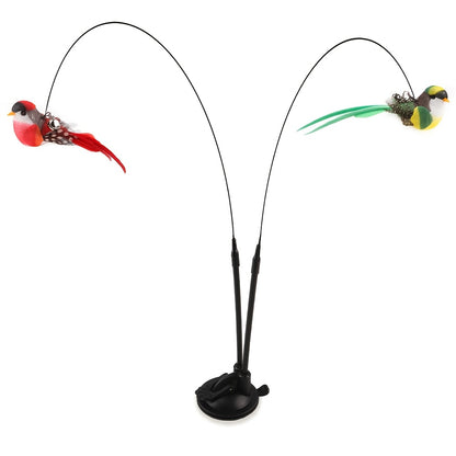 FladderFun – Kattenhengel met Realistische Vogel