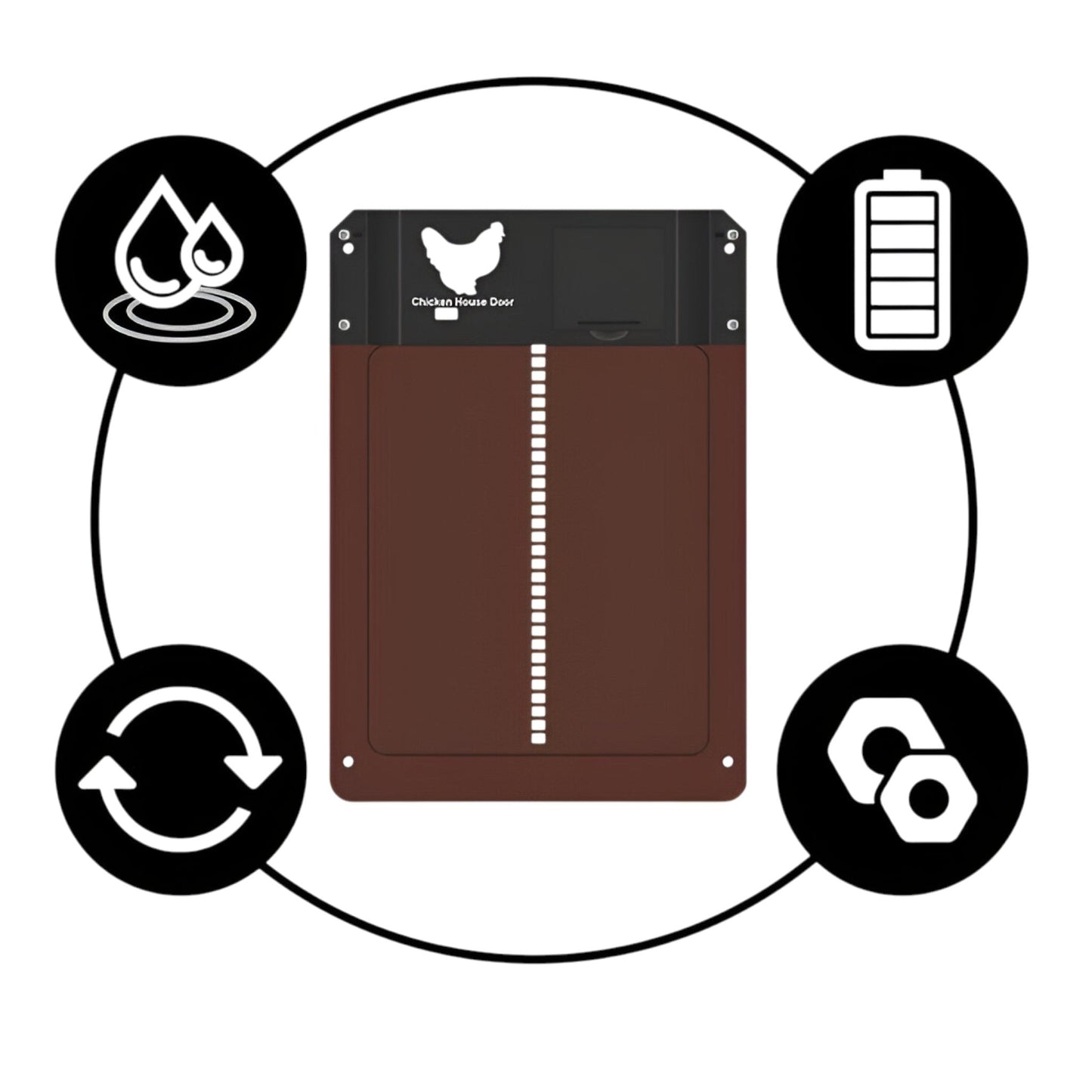 Pluimvee PRO+ | Automatische Kippenluik