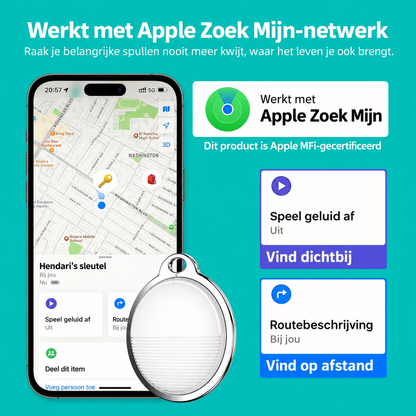 AniTrace – Kattenhalsband met mini tracker (iOS)