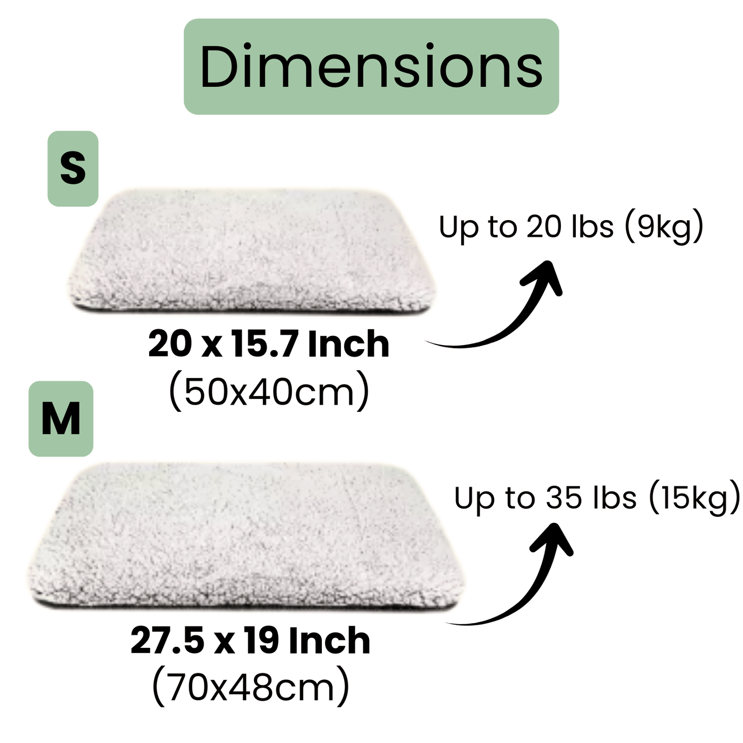 HeatHaven Thermomat - Zelfverwarmend Huisdierbed – Comfortabele Warmte Mat Voor Kat & Hond