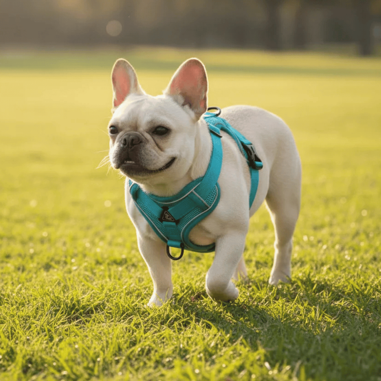 PawSecure Hondenharnas – Ontsnappingsproof Ademend Reflecterend Harnas Hond & Kat