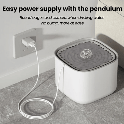 PawPure XL Drinkfontein Kat – 3L Stille Waterfontein met Sensor