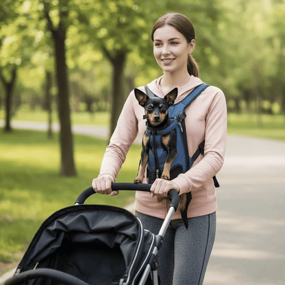 PetTrek Draagrugzak – Honden & Katten Rugzak - Ademend & Veilig