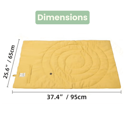 TravelBed Hondenkussen Opvouwbaar Waterdicht – Polyester Mat Voor Onderweg