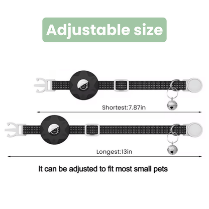 Break-Away Halsband met Airtag houder