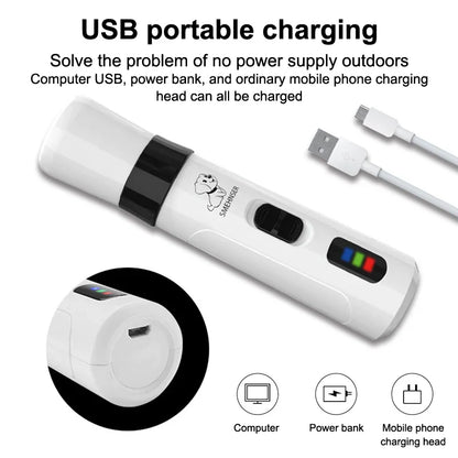 Silent Groom Elektrische Nagelvijl Hond – Stille Oplaadbare Nagelslijper Honden en Katten