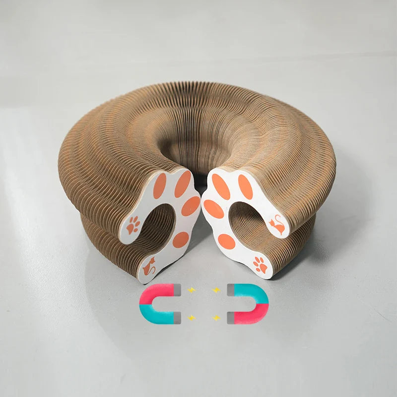 Interactief Bewegend Speelgoed Kat – Rond Krabspeelgoed met Bal en Krabplank