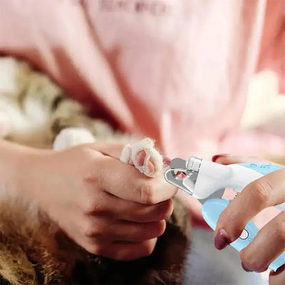 ClipBright - LED Huisdier Nagelknipper – Veilig Roestvrijstalen Trimmer voor Honden en Katten