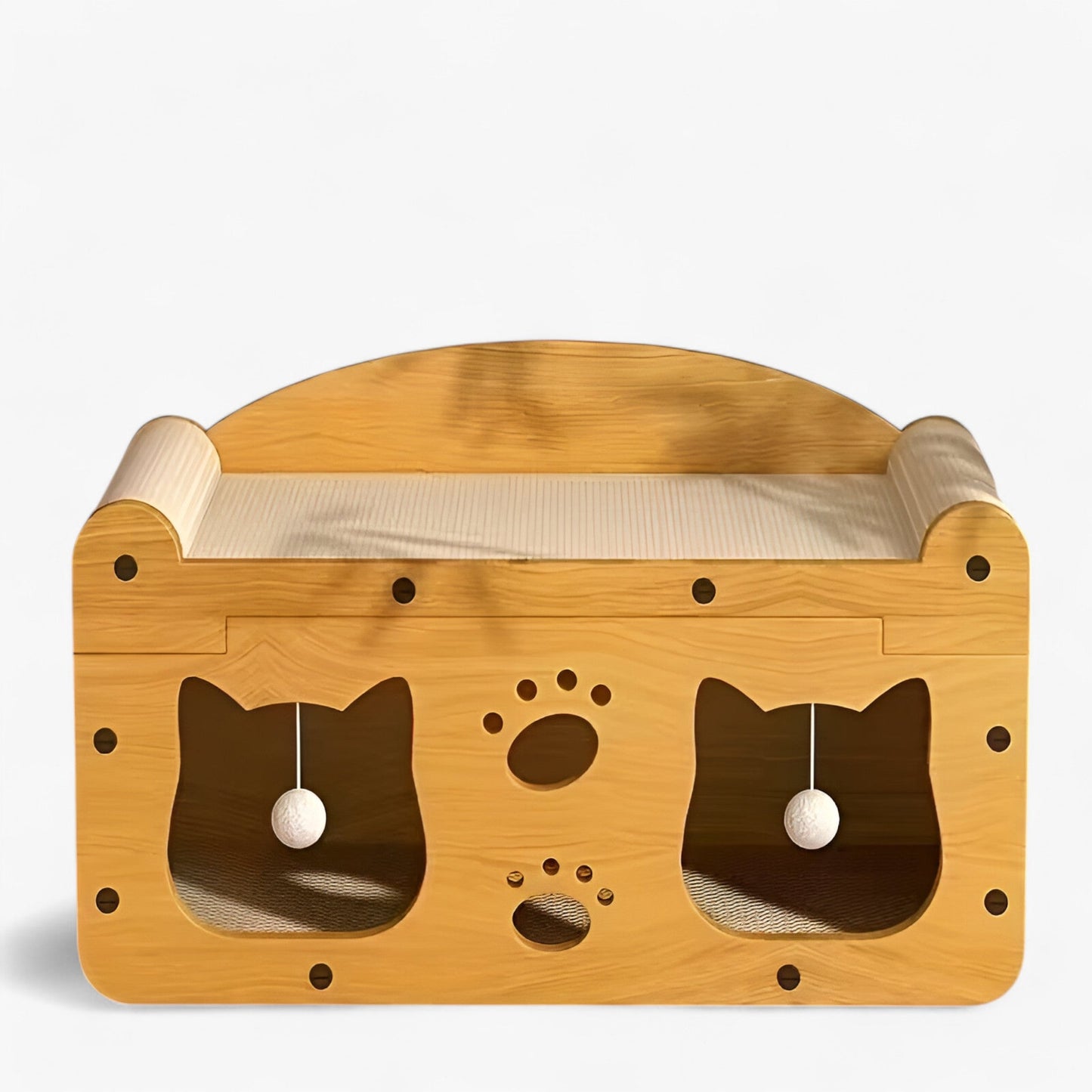 Whisker Wonders | 2-in-1 Kattenkrabber en Lounge Bed