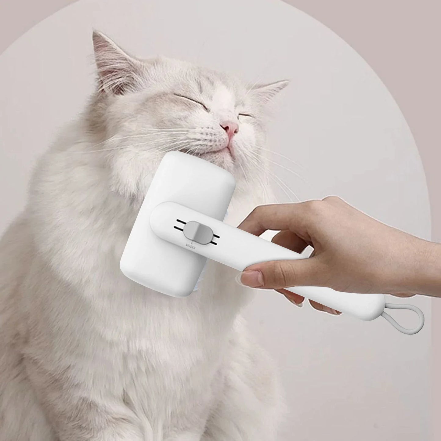 BrushComfort Katten- en Hondenborstel – Voor Losse Haren en Gezonde Vacht