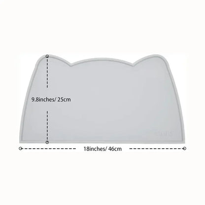 Huisdier Eetmat – Antislip Siliconen Voerbakmat voor Hond en Kat