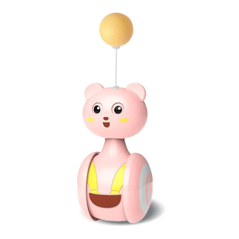 SwingBuddy Interactief Katten Speelgoed – Balancerende Veer Teaser Met Veertjes