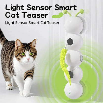SmartHunter Kattenspeeltje – Intelligent Interactief met Automatische Veer