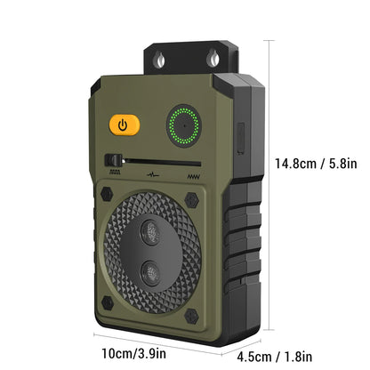 BarkGuard Ultrasone Anti-Blaf Apparaat – 3 Modi 50ft Bereik - Oplaadbaar & Waterdicht Wandmodel