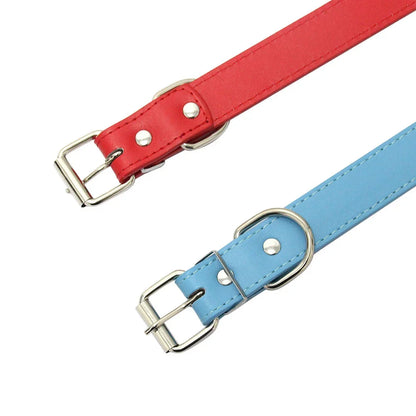 PawStyle Halsband Hond Verstelbaar Leer – Comfortabel & Veilig voor Dagelijks Gebruik