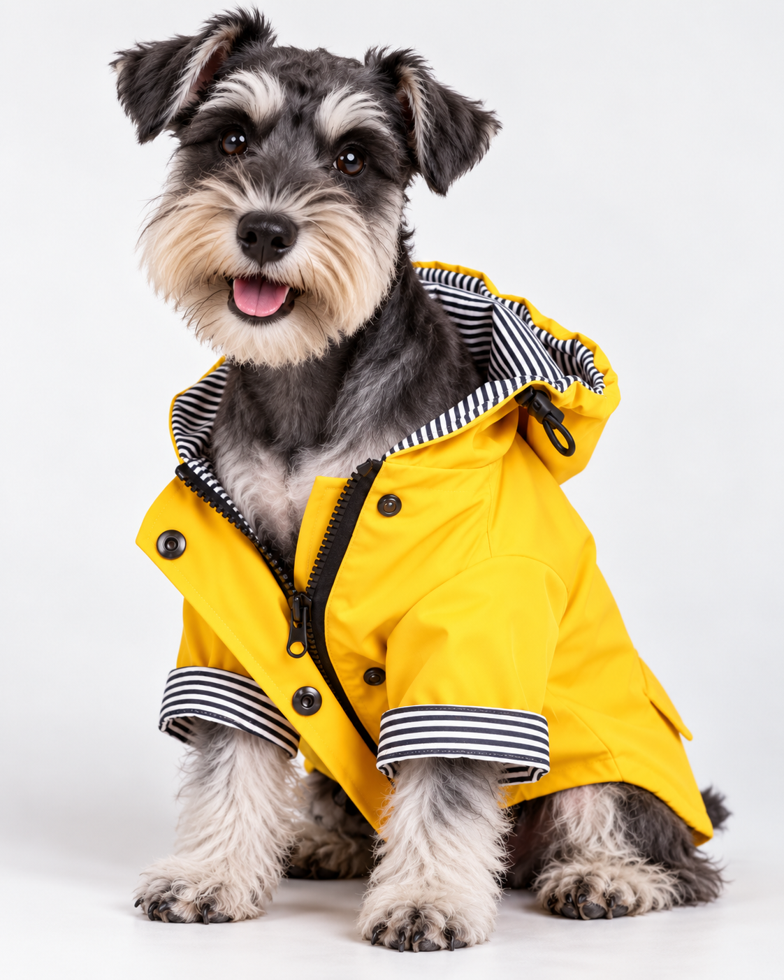 Hondenjas - Waterdichte Regenjas Hond Geel - Hondenkleding