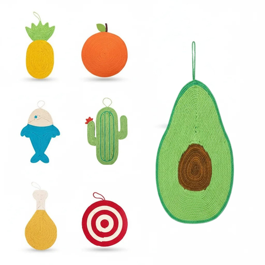 ScratchVorm Kat Krabplank – Decoratief Sisal Speelmat – Duurzaam & Modieus