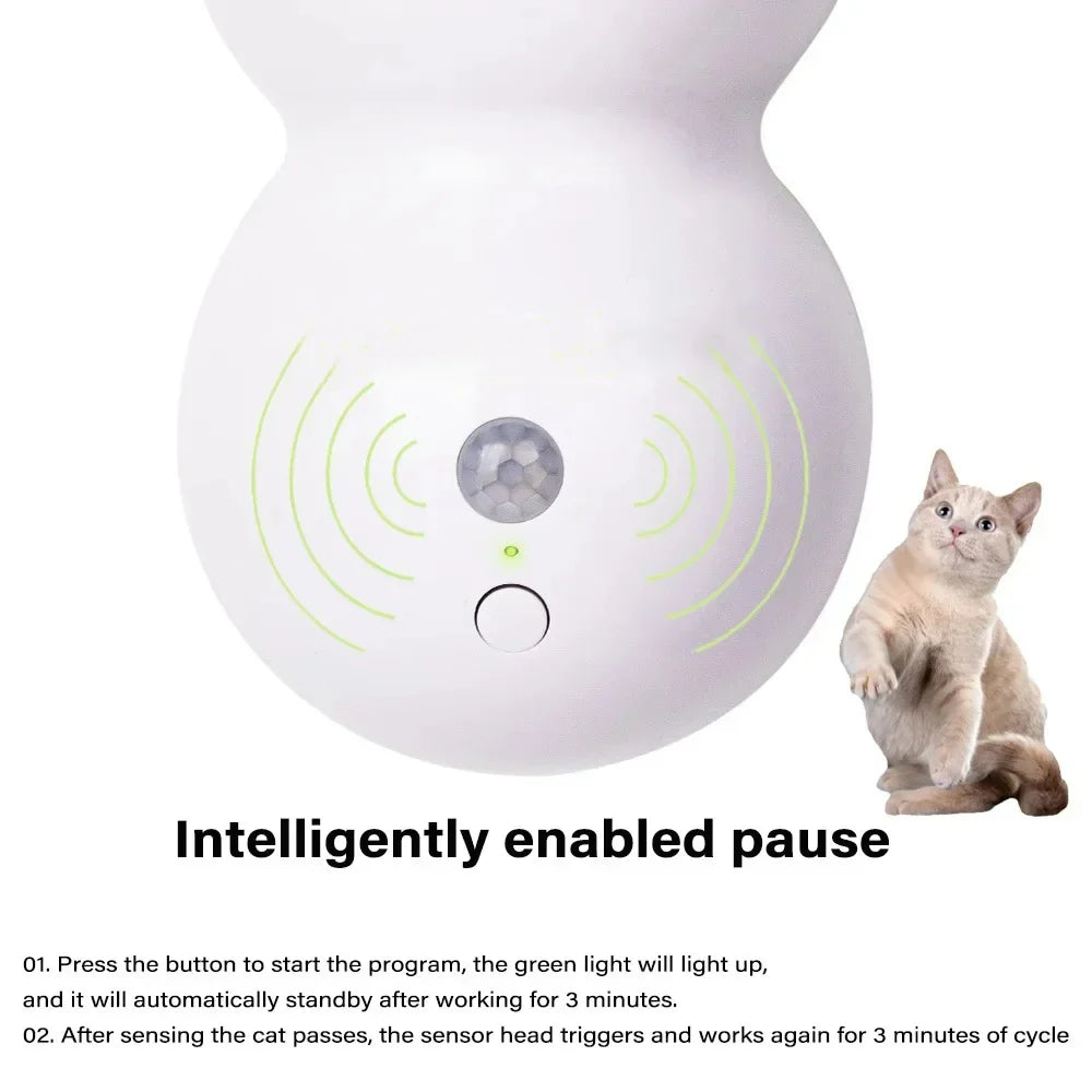 SmartHunter Kattenspeeltje – Intelligent Interactief met Automatische Veer